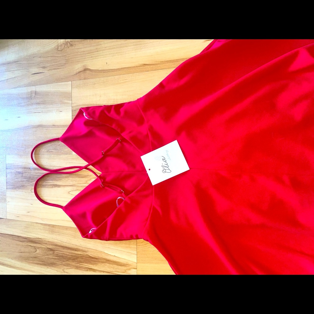 Red dress